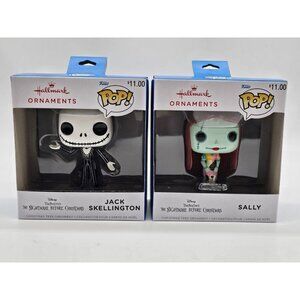 Hallmark Funko Pop! Ornament Jack Skellington & Sally Nightmare Before Christmas